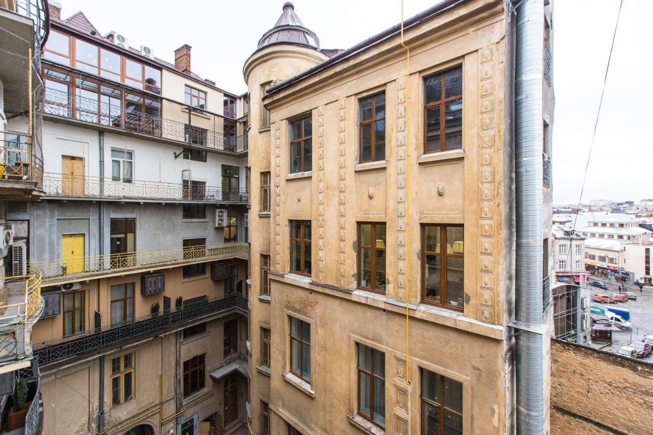 Апартаменти Біля Оперного Центр Краща Локація 2 Кімнати Lviv Exteriör bild